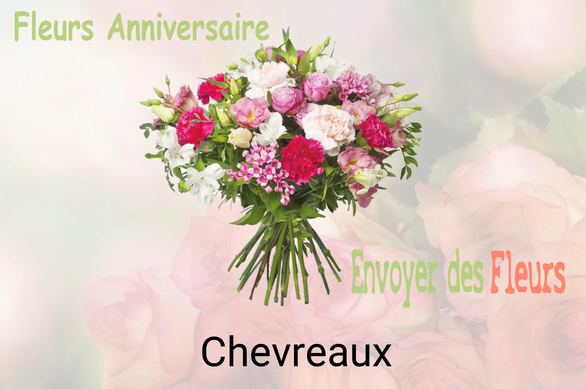 Bouquet de fleurs d’anniversaire livré à Chevreaux