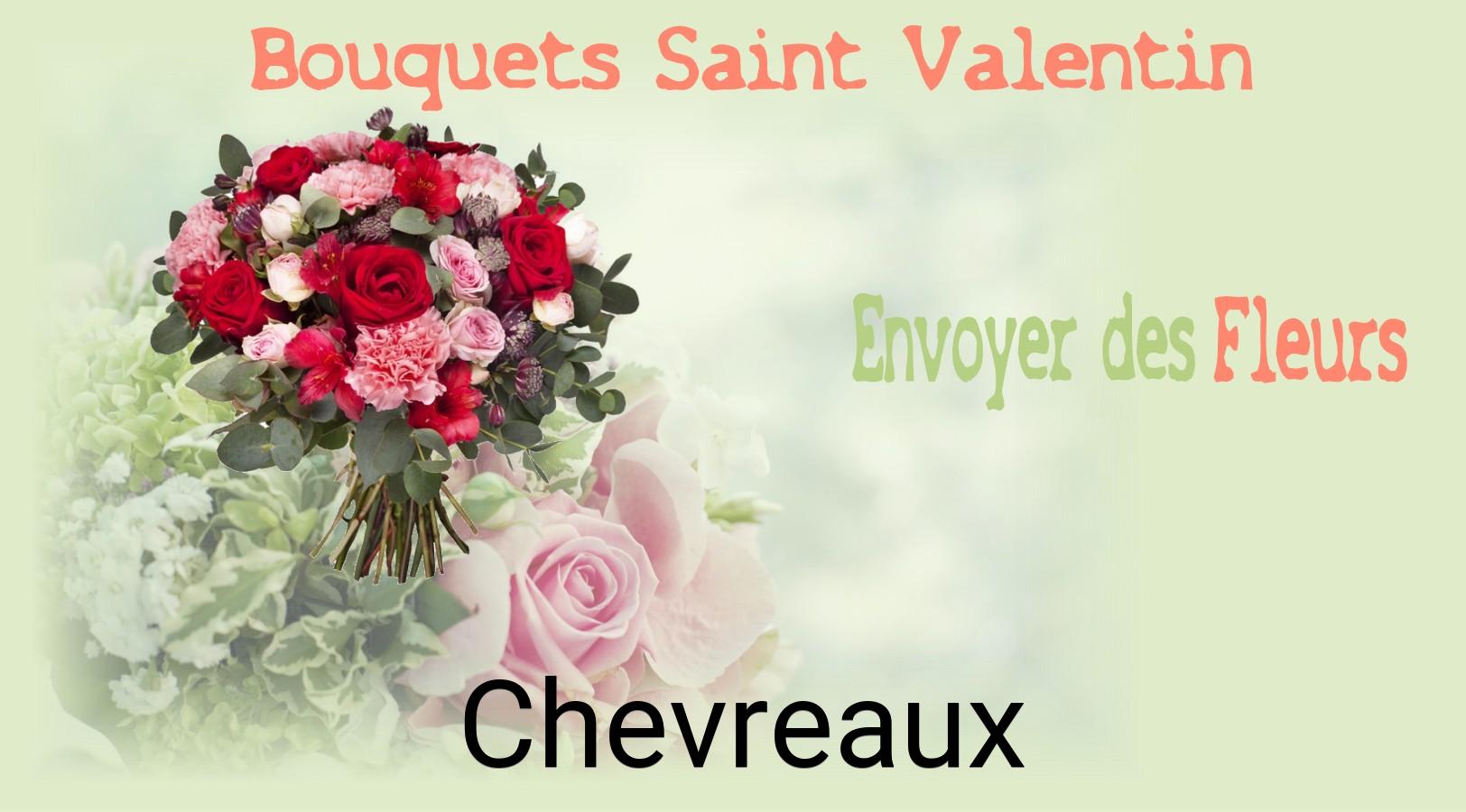 Roses de Saint-Valentin livrées à Chevreaux
